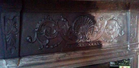 cast iron fireplace